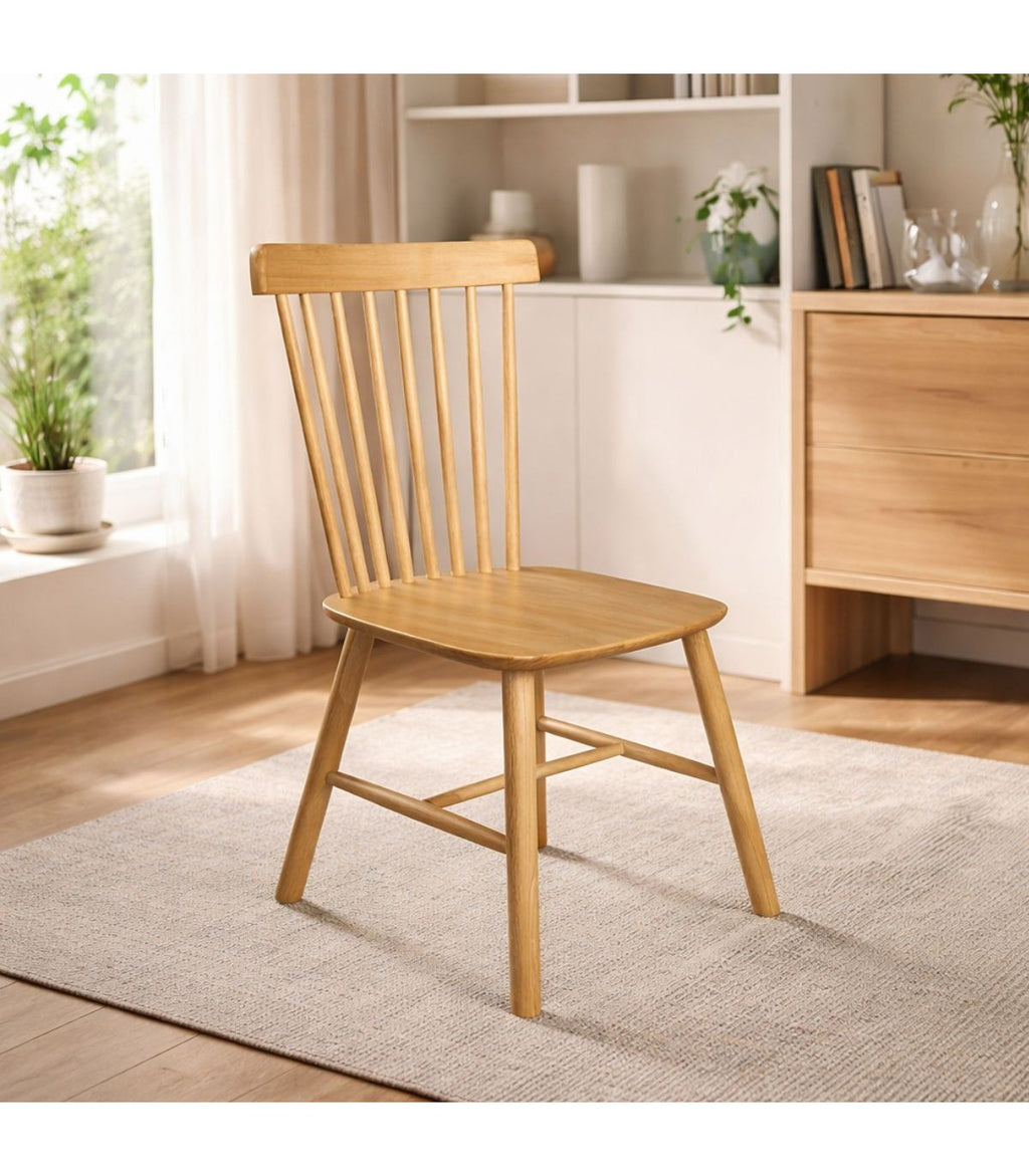 Silla Windsor Plus de Madera Natural