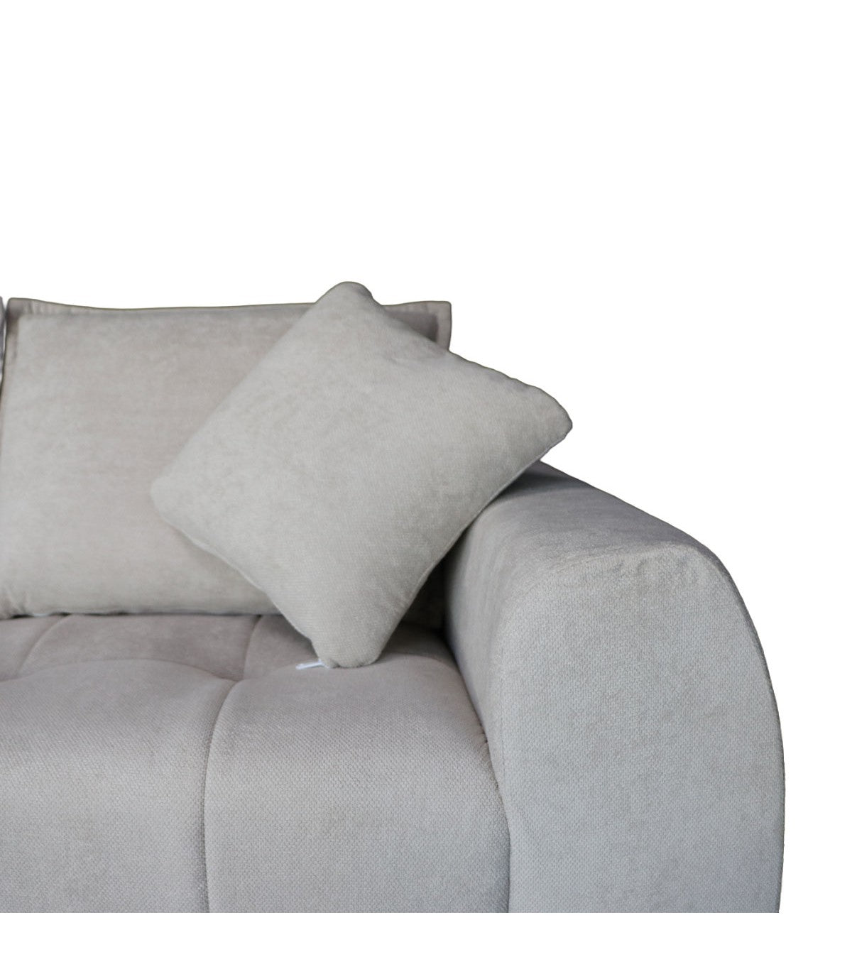 Sofá 2 Cuerpos Tela Velvet Amelie