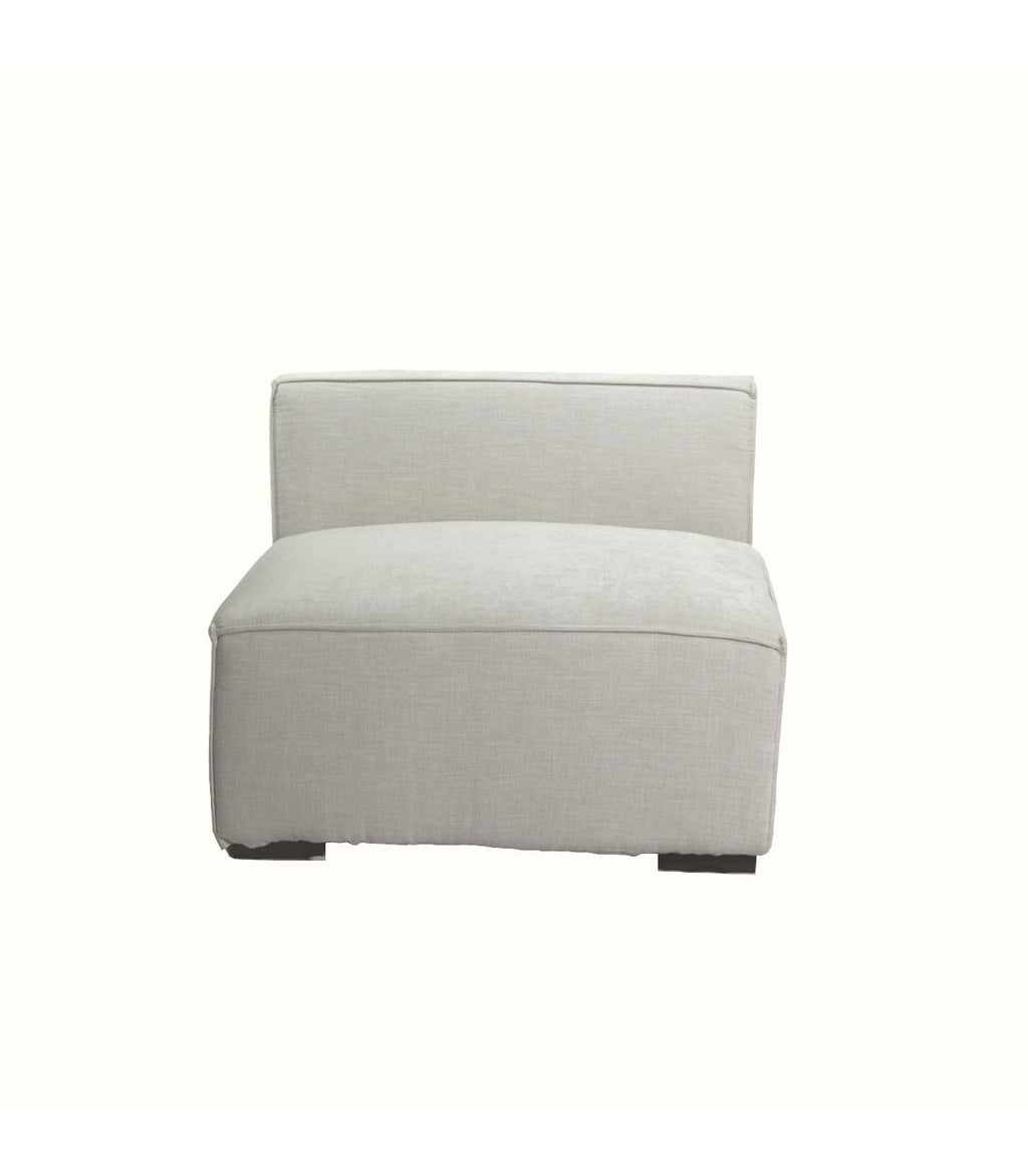 Sofá Seccional Pia Central Beige