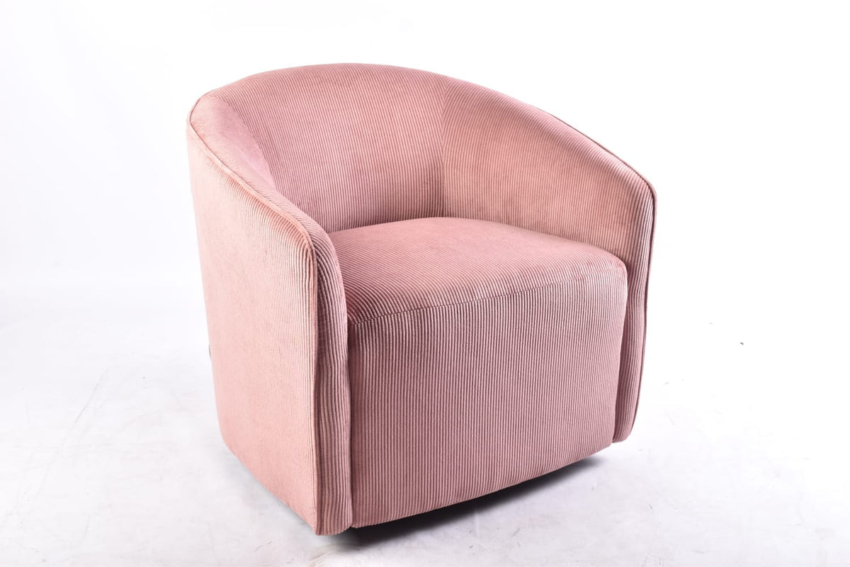 Poltrona Giratoria Corduroy Palo de Rosa