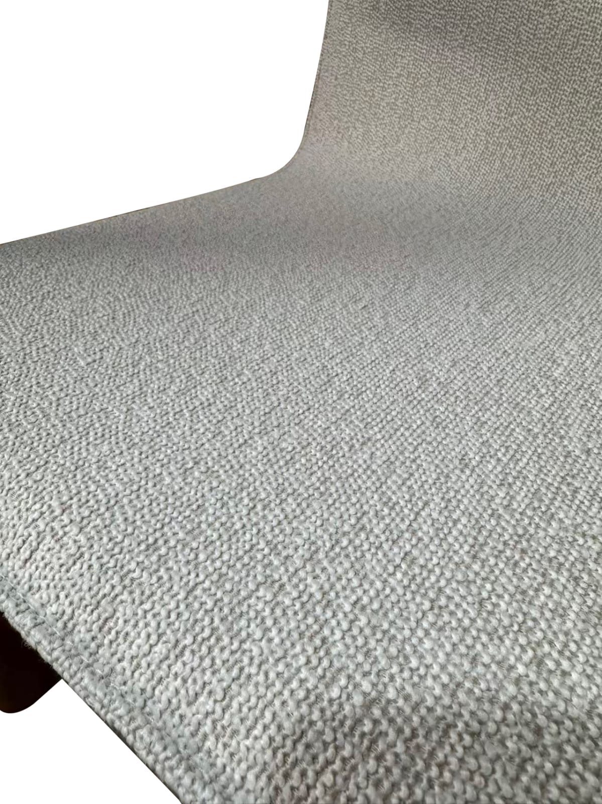 Poltrona Guinea Madera de Albizia y Tela Beige